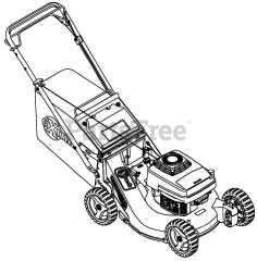 Exmark ECXKABBC21 - Exmark 21" X-Series Walk-Behind Mower, Kawasaki FJ180V, BBC (SN: 314000000 - 314999999) (2014)