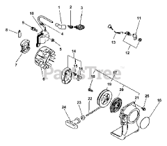 Echo PE-2000 - Echo Edger (Type 2E) Ignition, Starter, Clutch, Stop Switch