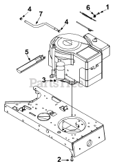 Ryobi 13AD678G034 - Ryobi Lawn Tractor (2002) Engine Accessories Single Cylinder