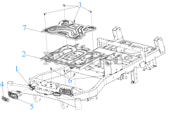 Cub Cadet ZTX4-60 KH FAB (47RSAAA8010) - Cub Cadet Ultima 60" Zero-Turn Mower, Fab Deck, Kohler (2021) Floor Board