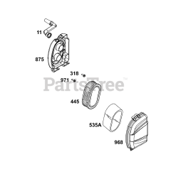 Briggs & Stratton 93J02-0085-H5 - Briggs & Stratton Vertical Engine
