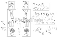 Briggs & Stratton 356447-0655-F1 - Briggs & Stratton Horizontal Engine