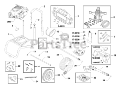Craftsman CMXGWAS020733-00 - Craftsman 2,800 PSI Pressure Washer Parts ...