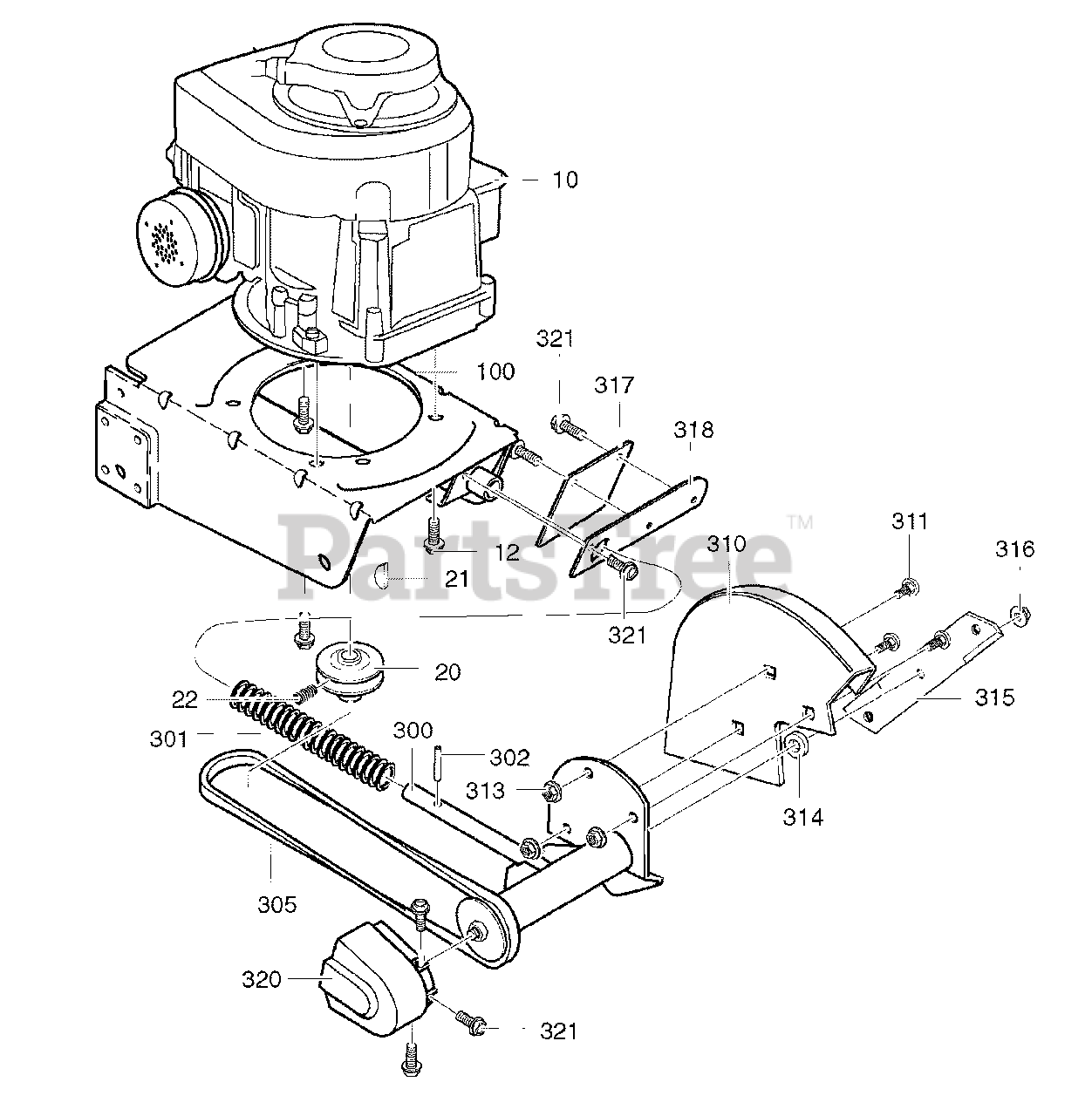 Craftsman 536.772321 (77232100NC) Craftsman Edger (2007) (Sears