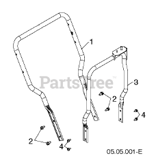 Poulan Pro PR 241 (961920092-00) - Poulan Pro Snow Thrower (2015-06) HANDLE