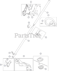 Murray M 2560 (41BDZ22C758) - Murray String Trimmer General Assembly