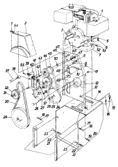 MTD 319-850-327 - MTD Snow Thrower (1989) (Farwell - MTD Ozmun & Kirk) Parts