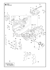 Husqvarna 365 - Husqvarna Chainsaw CRANKCASE