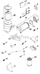 Kohler K662-3950 - Kohler K-Series Engine, Made for Hesston Co., 24hp, 17kW