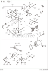 Subaru Robin EY400BS7720 (EY40) - Subaru Robin Engine 720 Electric Device