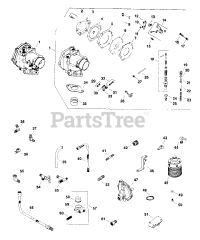 Kohler K532-53186 - Kohler K-Series Engine, Basic Version, 20hp, 14.9kW Carburetor 021700431