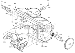 Murray 620301x54NC - Murray 20" Snow Thrower (2004) Auger Housing