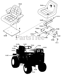 Toro 61-16OS02 (D-160) - Toro Lawn Tractor (1976)
