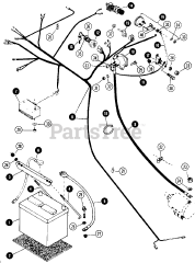 Snapper 1855 (80828) - Snapper Garden Tractor, 18hp Electrical System