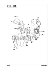 Subaru Robin EY280B71810 (EY28) - Subaru Robin Engine 500 Cooling &amp; Starting