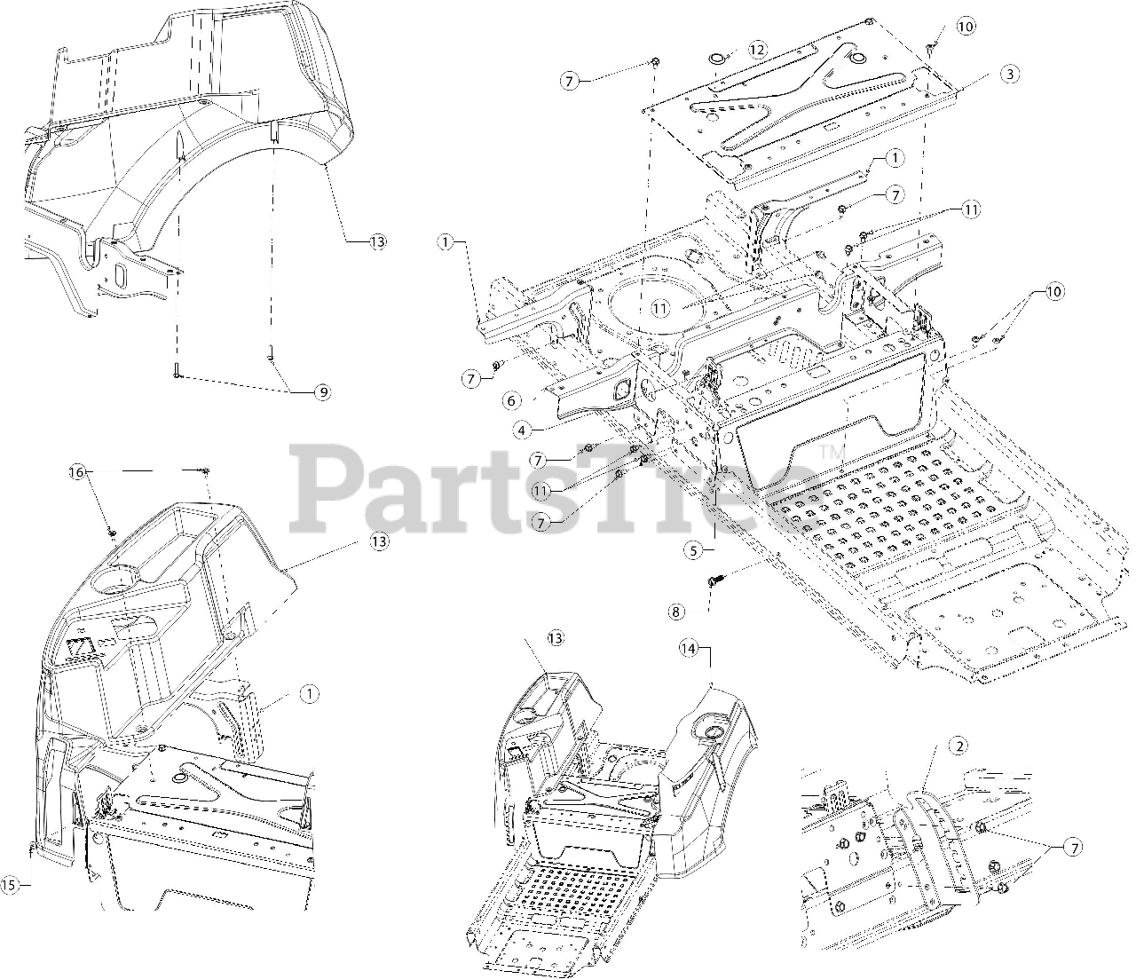 HQRP AIR FILTRE Pour Cub Cadet RZT-L42 RZT-L46 Fab Honda Moteur Zero Turn Mowers EUR 18,68 - FR