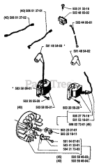 Husqvarna 40 - Husqvarna Chainsaw (1989-06) Ignition/Flywheel