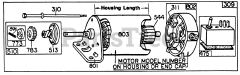 Briggs & Stratton 190407-0726-XX - Briggs & Stratton Horizontal Engine