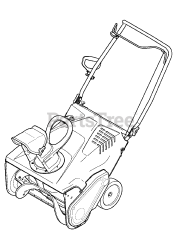 Craftsman 247.116830 (31A-2M5E799) - Craftsman Snow Thrower (2012)