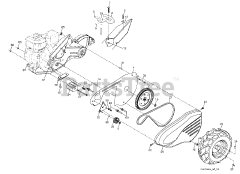 Poulan Pro PR RT850 (960920013-02) - Poulan Pro Tiller (2010-02) Mainframe, Left Side
