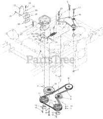 Scag STC48V-25CV - Scag Tiger Cat 48" Zero-Turn Mower, 25hp Kohler (SN: G2700001 - G2799999) Drive System Components