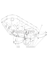 Cub Cadet 862 (590-862-100) - Cub Cadet 48" Mulch Kit General Assembly