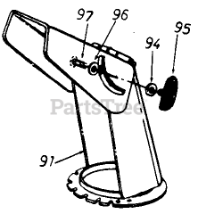 MTD 0573853 (318-180-095) - MTD Snow Thrower (1988) (Cenex) Steel Chute