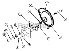 Snapper Z 4200M (82179) - Snapper 42" Mower Deck Assembly