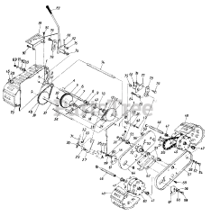 MTD 319-552-000 - MTD Snow Thrower (1989)