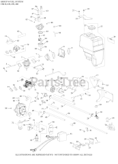 Kohler CH450-3003 - Kohler Command PRO Engine, Basic Version, 15hp 08 Fuel System