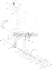 Brands 21770 - Toro 55cm Recycler Walk-Behind Mower with SmartStow (SN: 400000000 - 411913203)