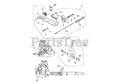 RedMax EBZ 5150 (966358301) - RedMax Backpack Blower (2012-08)