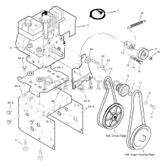 Briggs & Stratton 633124x0B - Briggs & Stratton 33" Snow Thrower (2004)