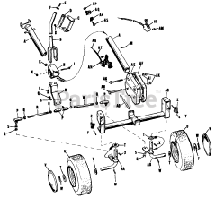Simplicity 575 (990164) - Simplicity Wonderboy Rear-Engine Riding Mower