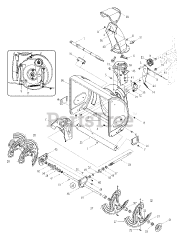 Huskee 31AS6CEG731 - Huskee Snow Thrower (2005) (Tractor Supply) General Assembly