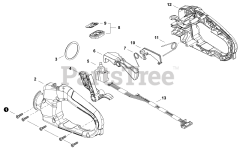 Echo DHC-2800 - Echo Hedge Trimmer, Battery (SN: E81100001001 - E81100999999)