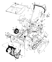White Outdoor SB-300 (314-182-190) - White Outdoor Snow Boss Snow Thrower (1994)