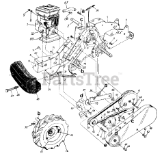 White Outdoor RB-550 (21A-447-190) - White Outdoor Roto Boss Tiller (1998)