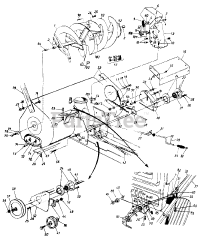 MTD 190-832 - MTD 40" Snow Thrower Assembly (1991)