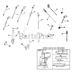 Kohler K341-71334 - Kohler K-Series Engine, Made for Gravely, 16hp, 11.9kW Dipstick 10-10-203 (TP-983-B) Rev 9/27/2006