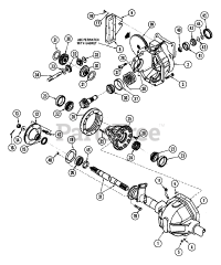 Ariens 931024 - Ariens Grand Sierra Garden Tractor, 18hp Kohler, Hydro (SN: 000101 & Above)