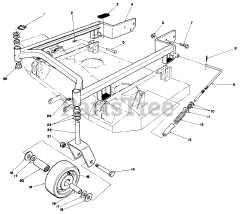 Toro 30144 - Toro 44" Side-Discharge Mower Deck (SN: 005000001 - 005999999) (1985)