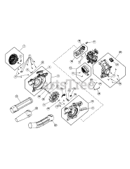Craftsman 316.794611 (41CS4ESG799) - Craftsman Blower (Sears)