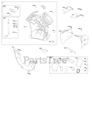 Briggs & Stratton 61H275-0006-E1 - Briggs & Stratton Horizontal Engine Cylinder Group