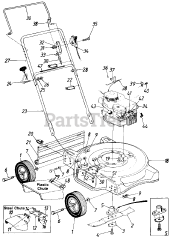 MTD 119-051R023 - MTD Walk-Behind Mower (1989) (Andersons)