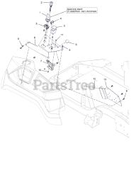 Ariens 991326 - Ariens Apex 52" Zero-Turn Mower, 23hp Kawasaki FR, Side-Discharge (SN: 135000 - 199999) Control Panel