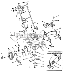 Simplicity 1321 (1690797) - Simplicity 21" Walk-Behind Mower