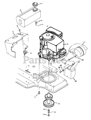 Murray 40717A - Murray 40" Lawn Tractor (1997)