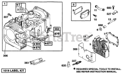 Briggs & Stratton 254707-0118-01 - Briggs & Stratton Vertical Engine