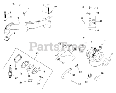 Kohler M20-49581 - Kohler Magnum Engine, Made for Vermeer, 20hp, 14.9kW Carburetor (TP-2233-C)